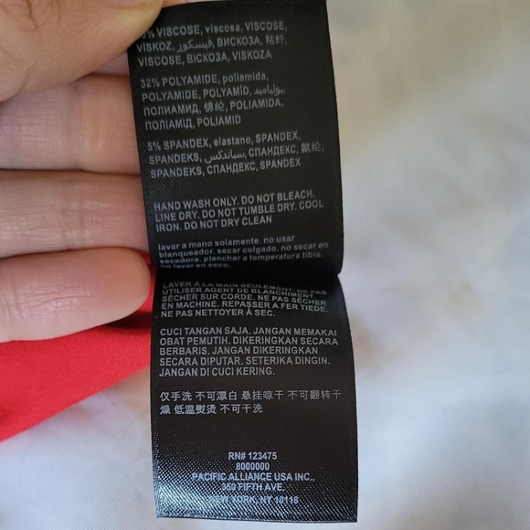 Red Bebe Mini dress size 2 - Picture 7 of 8